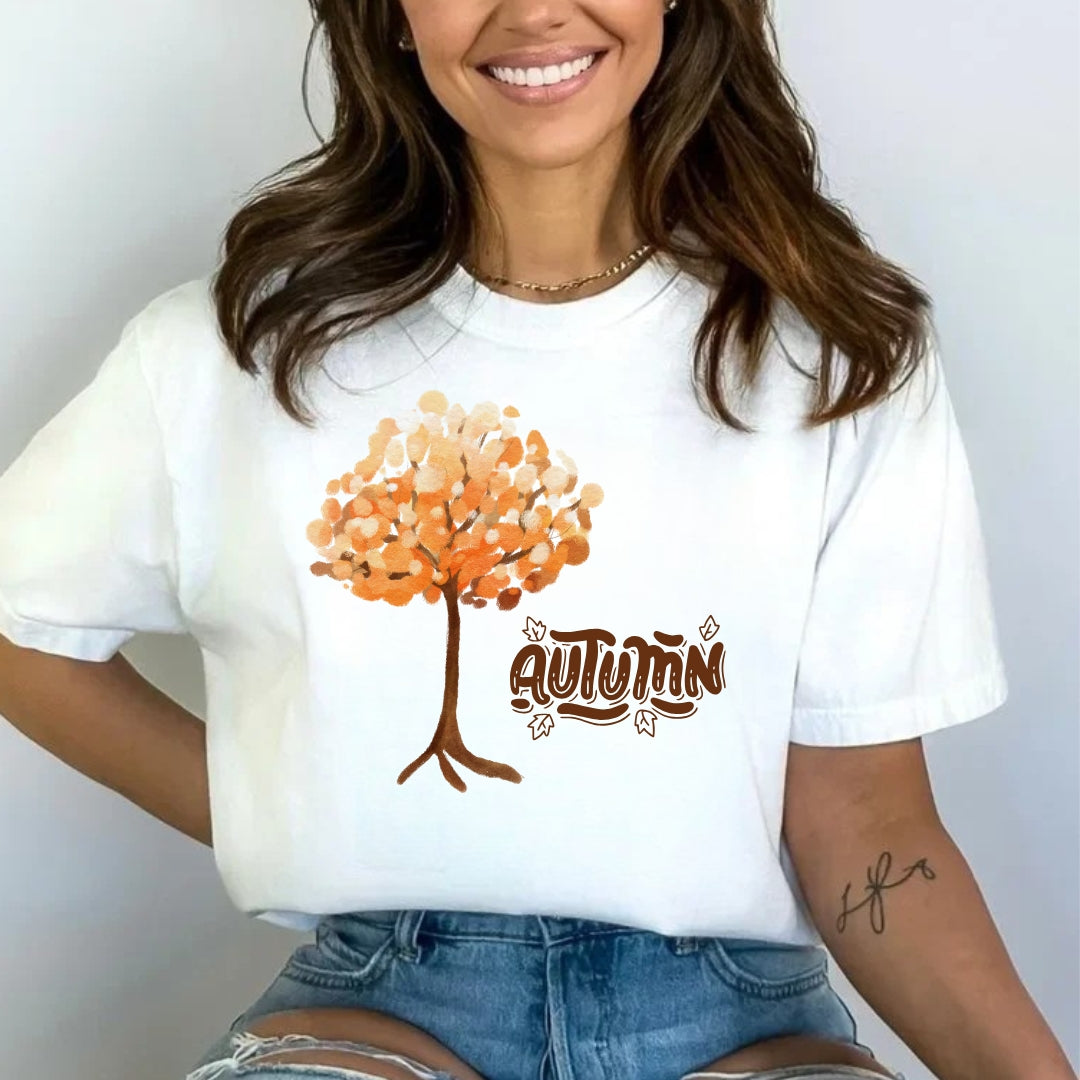 Tricou Autumn tree
